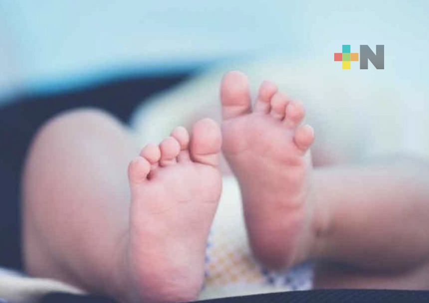 DIF Municipal de Las Choapas rescata a un bebé con dos meses de nacido